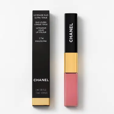 CHANEL香奈兒 超炫耀持色唇萃3.5ml 雙頭 174 - 草莓慕斯 體驗版 平行輸入版