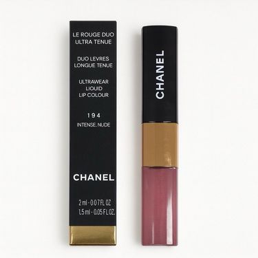 CHANEL香奈兒 超炫耀持色唇萃3.5ml 雙頭 194 - 紫藕豆沙 體驗版 平行輸入版