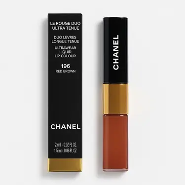 CHANEL香奈兒 超炫耀持色唇萃3.5ml 雙頭 196 - 西柚磚紅 體驗版 平行輸入版