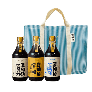 【豆油伯】無糖三寶提袋組