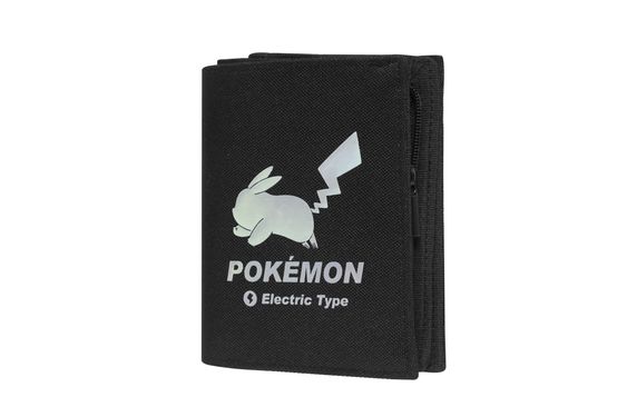 寶可夢Pokemon對折短夾/ 黑色/ PK00C05BK