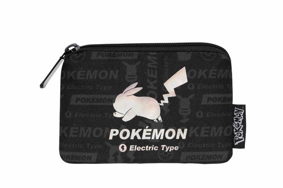 寶可夢Pokemon票卡零錢包/ 黑色/ PK00C06BK