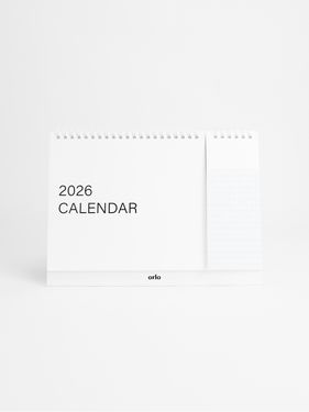2026 orlo desk calendar桌曆
