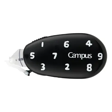 KOKUYO X SOUSOU經典可替換式好黏便利貼/ 6mm X 8m/ 黑