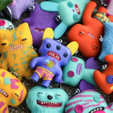 FUGGLER放克牙寶鑰匙圈/ 調皮鬼系列 2/ 共24款隨機出貨