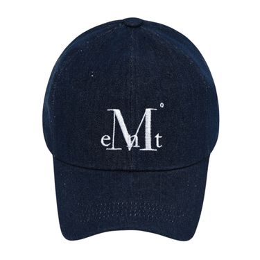韓國 MUCENT SIGNATURE BALL CAP 經典素色百搭棒球帽 丹寧藍Denim