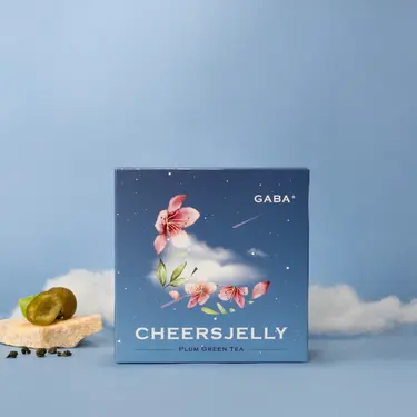 CHEERSPOPS CheersJelly舉杯低卡梅子綠茶蒟蒻凍/ 6根入/ 盒