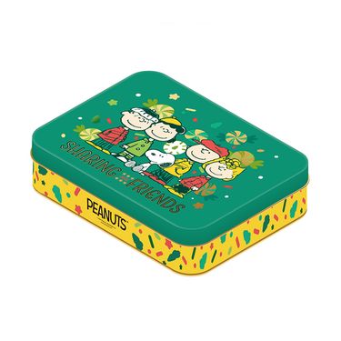 SNOOPY榛果脆米夾心黑巧克力