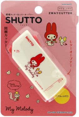 日本 sun-star 三麗鷗 Petit Collection 萬用開箱刀/ 美樂蒂