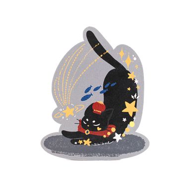 日本柴尾造型卡片/ 黑貓艾斯提莉亞與流星