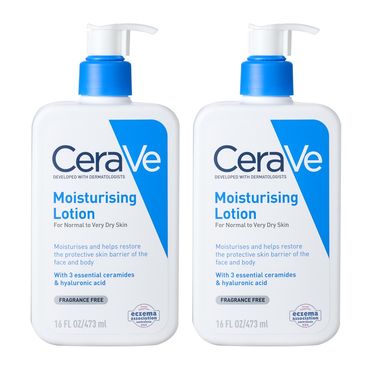 【CeraVe適樂膚】長效清爽保濕乳473ml 兩入組 公司貨