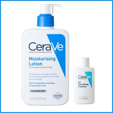 【CeraVe適樂膚】長效清爽保濕乳473ml 贈 水楊酸煥膚淨嫩潔膚露30ml 公司貨