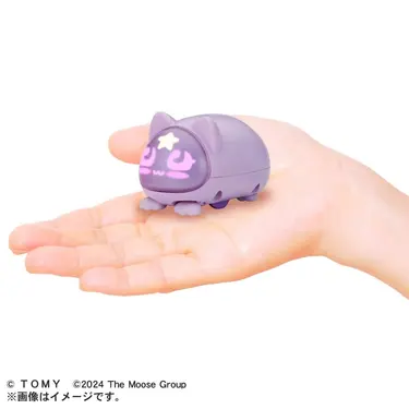 TAKARA TOMY迷你電子寵物/ 紫色貓咪