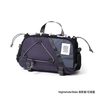 TOPO DESIGNS Mountain Hydro Hip Pack山系水袋腰包/ 夜影紫/石板藍