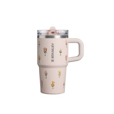 STANLEY防漏吸管隨手杯/ 0.59L/ 繁花寄語