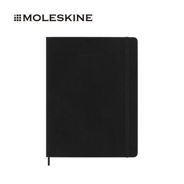2026-27 MOLESKINE週記手帳/ 18M/ 軟皮/ XL型/ 黑