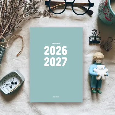 2026-2027 Dimanche好好學年誌/ 水藍