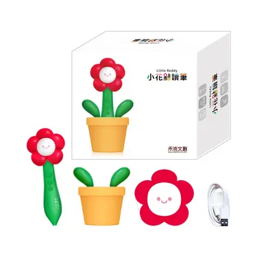 【誠品獨家】小花點讀書製造套組 (附MP3與DIY錄音貼紙)