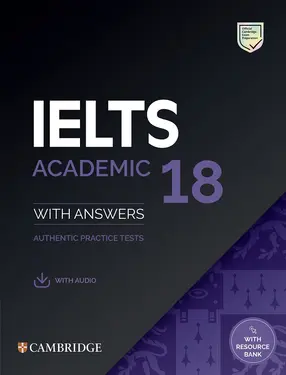 IELTS 18 Academic Student's Book with Answers with Audio with Resource Bank