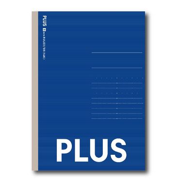 PLUS B5筆記本/ 橫線/ 藍