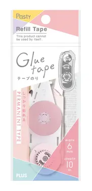 PLUS Pasty魔豆立可貼替帶/ 粉