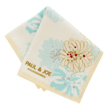 日本 PAUL & JOE 拭鏡布/ 107167-0003/ Ivory