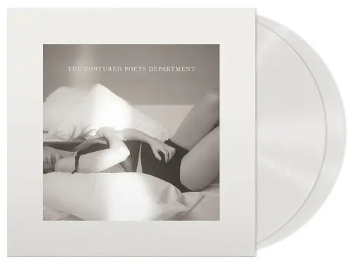 The Tortured Poets Department (2LP/Ghosted White Vinyl)