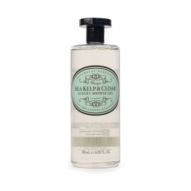 英國 Naturally European 沐浴乳/ 海藻雪松/ 500ml