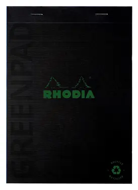 法國RHODIA Greenactive Greenpad上掀式騎馬釘方眼筆記本/ A5
