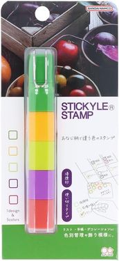 日本 sun-star Stickyle 印章/ 蔬食的能量