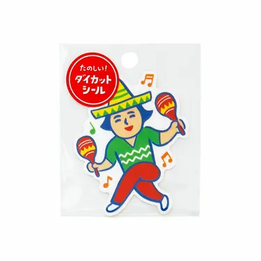日本 HIGHTIDE New Retro 造型貼紙/ 沙球舞