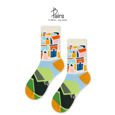 in Pairs中筒襪/ 古城風情/ L