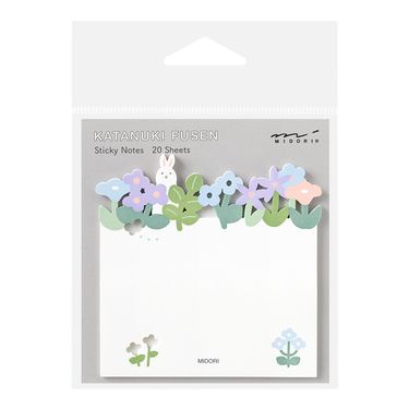 日本 MIDORI 刀模便利貼/ Flower Garden