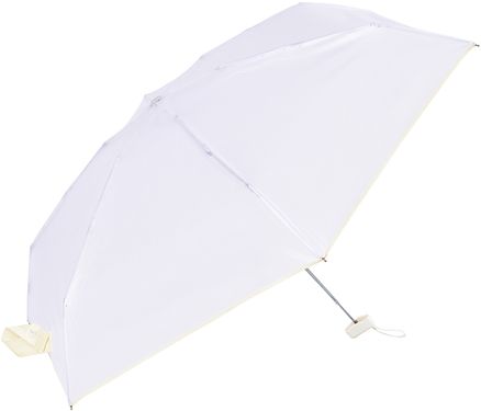 日本 because U-Day 透明系折疊傘/ Purple