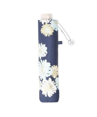 日本 PAUL & JOE ACCESSOIRES 迷你UV99.9晴雨兩用折傘/ Chrysanthemum Navy