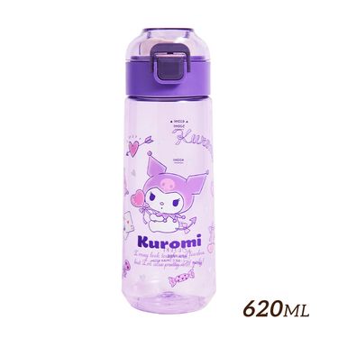 HOUSUXI三麗鷗酷洛米Tritan彈蓋水瓶/ 620ml