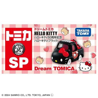 TOMICA小汽車/ DT Hello Kitty50週年/ 黑