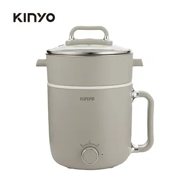KINYO多功能陶瓷美食鍋/ 1.9L/ FP-0779