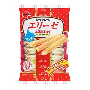 北日本北海道牛乳艾莉絲威化餅乾/ 8入