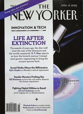THE NEW YORKER (4/14/No.15/2025)