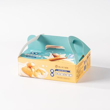 春上布丁蛋糕濃醇牛乳醬心蛋捲禮盒