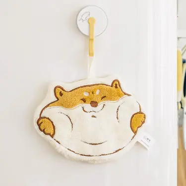 樹可萌趣珊瑚絨擦手巾/ 肥柴柴