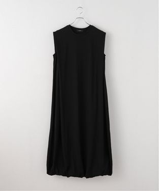 JS/Sheer Cotton Balloon One-piece/洋裝/黑色(001)/FREE