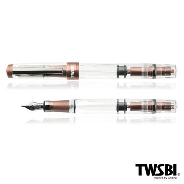 TWSBI鑽石580 AL R活塞上墨式鋼筆/ 雅芙佳朵&黑鈦/ F