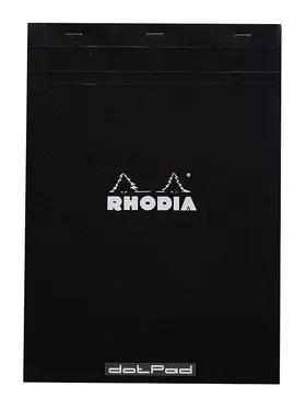 法國RHODIA 方眼筆記本/ N°18/ Black/ Grid 5mm