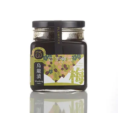 三十岬梅舖罐裝烏龍茶梅漬