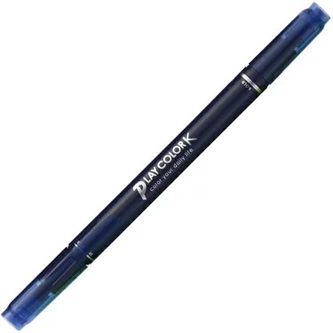 Tombow Playcolor K雙頭彩色筆/ 深藍色