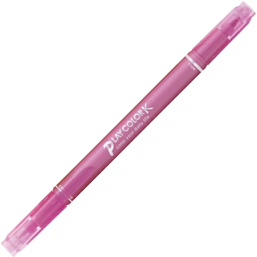 Tombow Playcolor K雙頭彩色筆/ 糖果粉紅