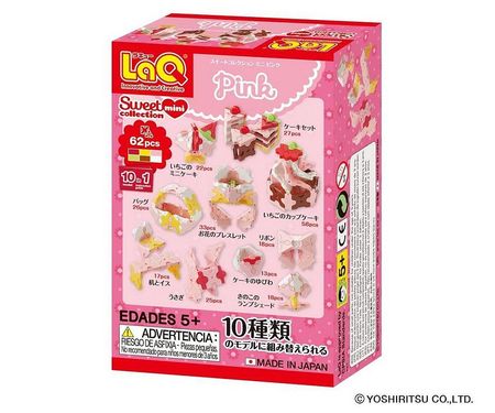LaQ Q版女孩/ Pink/ 62pcs