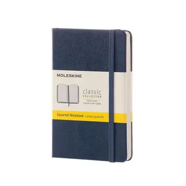 MOLESKINE 經典筆記本/ 軟皮/ 口袋型/ 橫線/ 藍